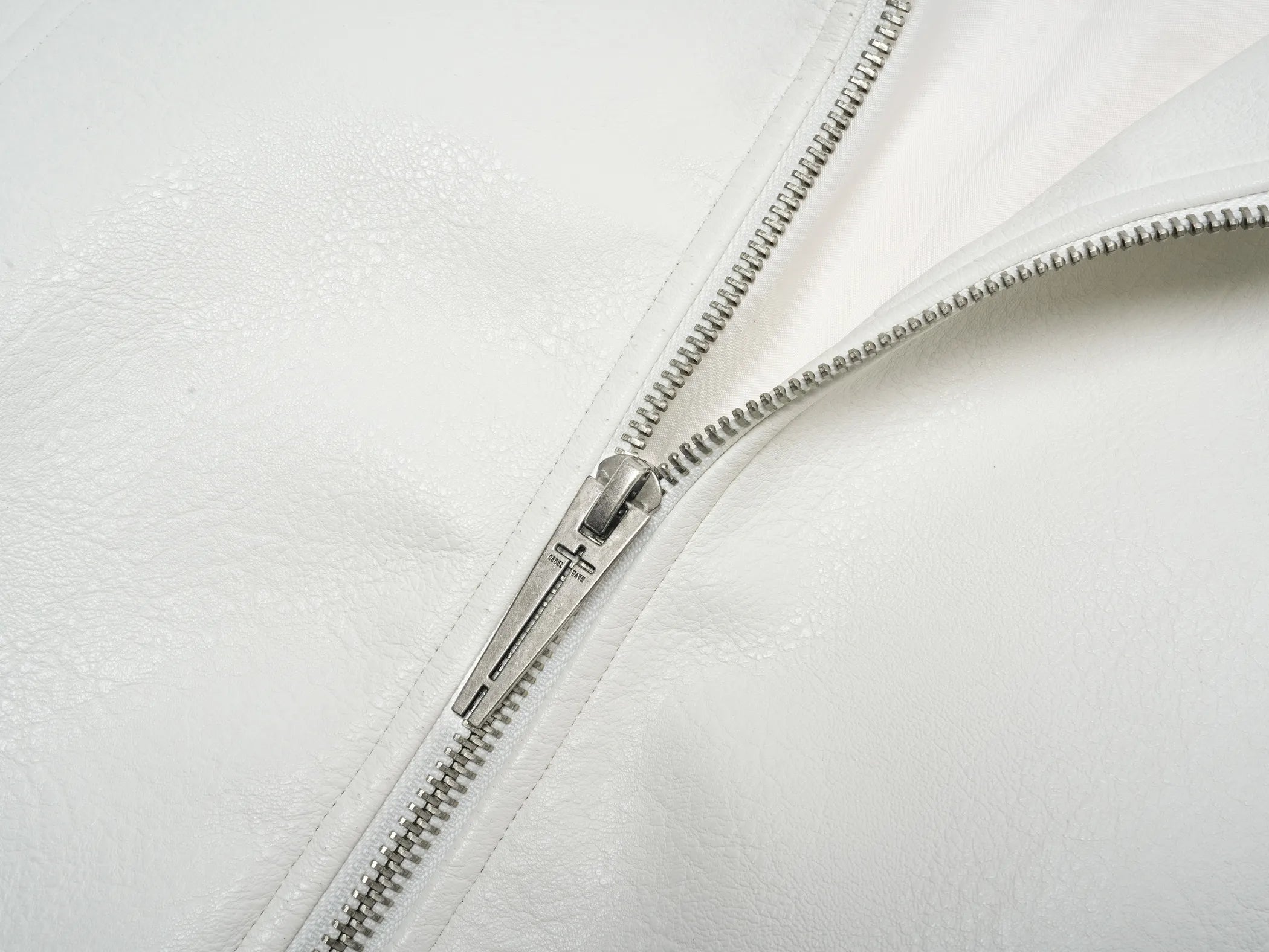 "DËV" Demon strap leather jacket