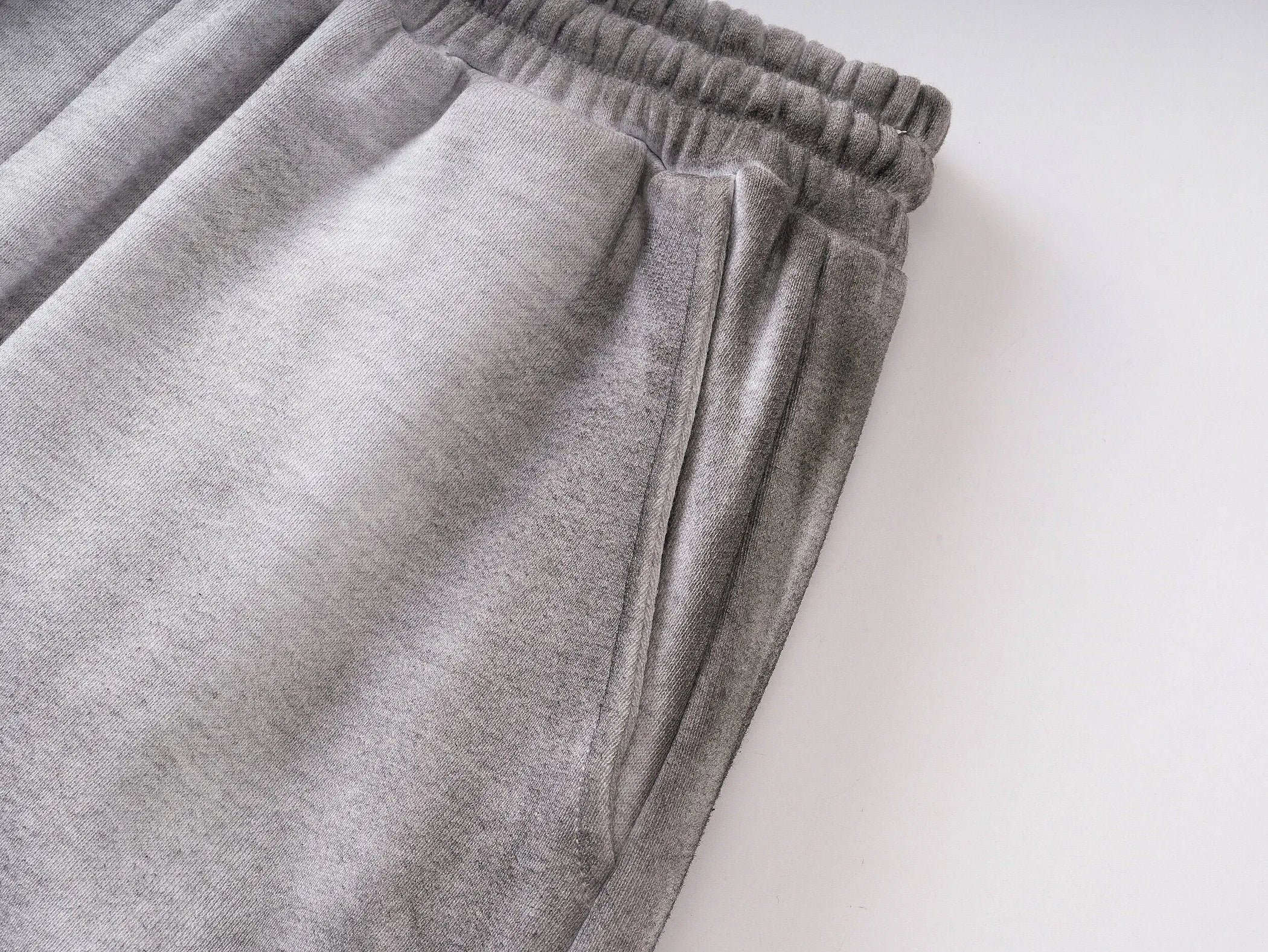 "✝" Distressed reversible sweatpants