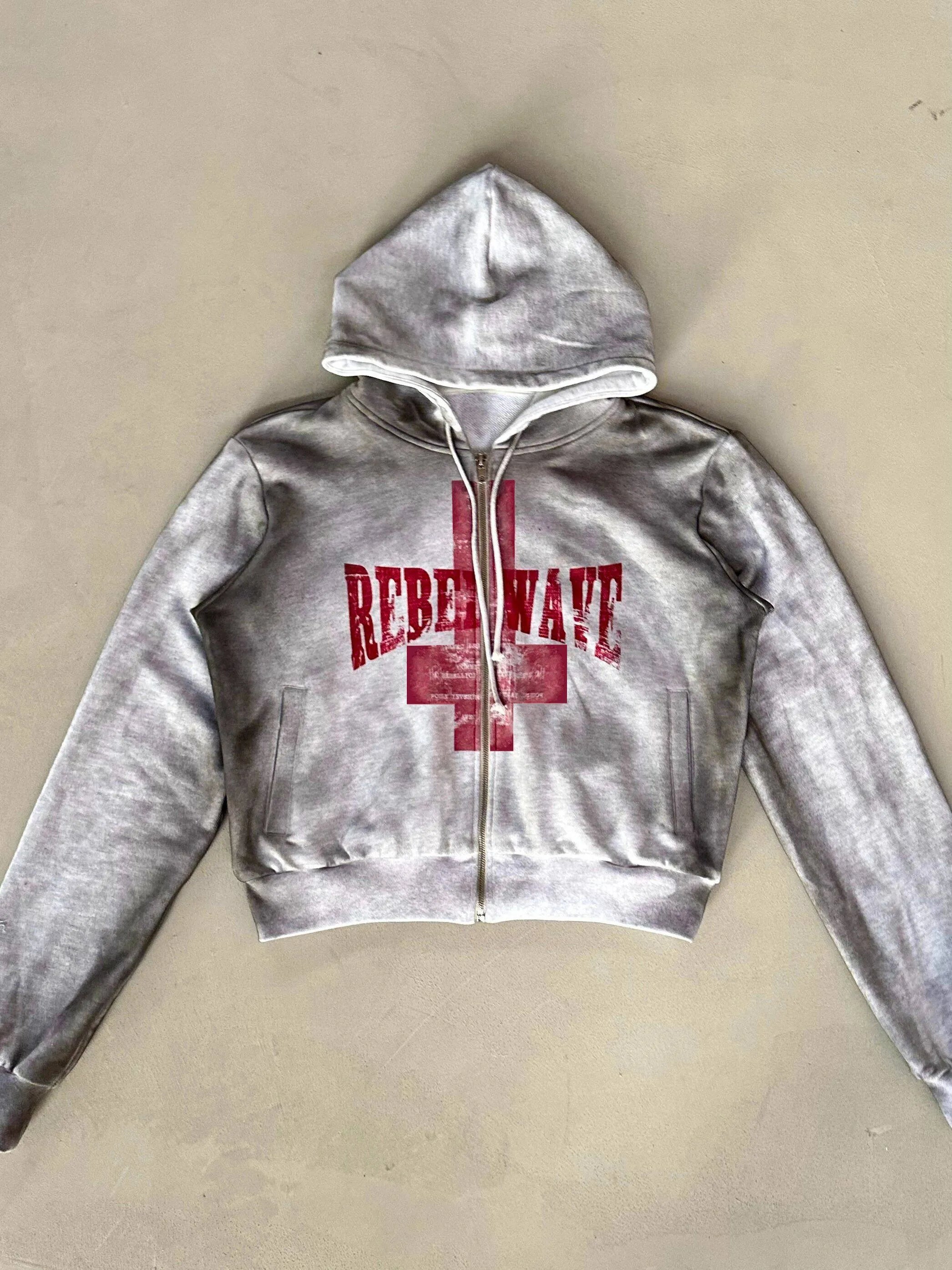 "✝" Distressed sweatshirt