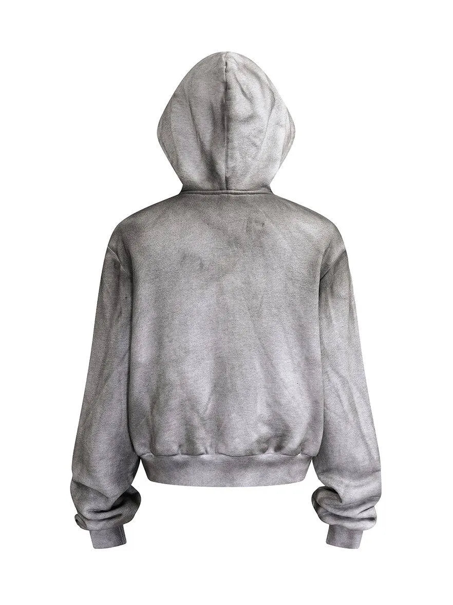 "✝" Distressed sweatshirt