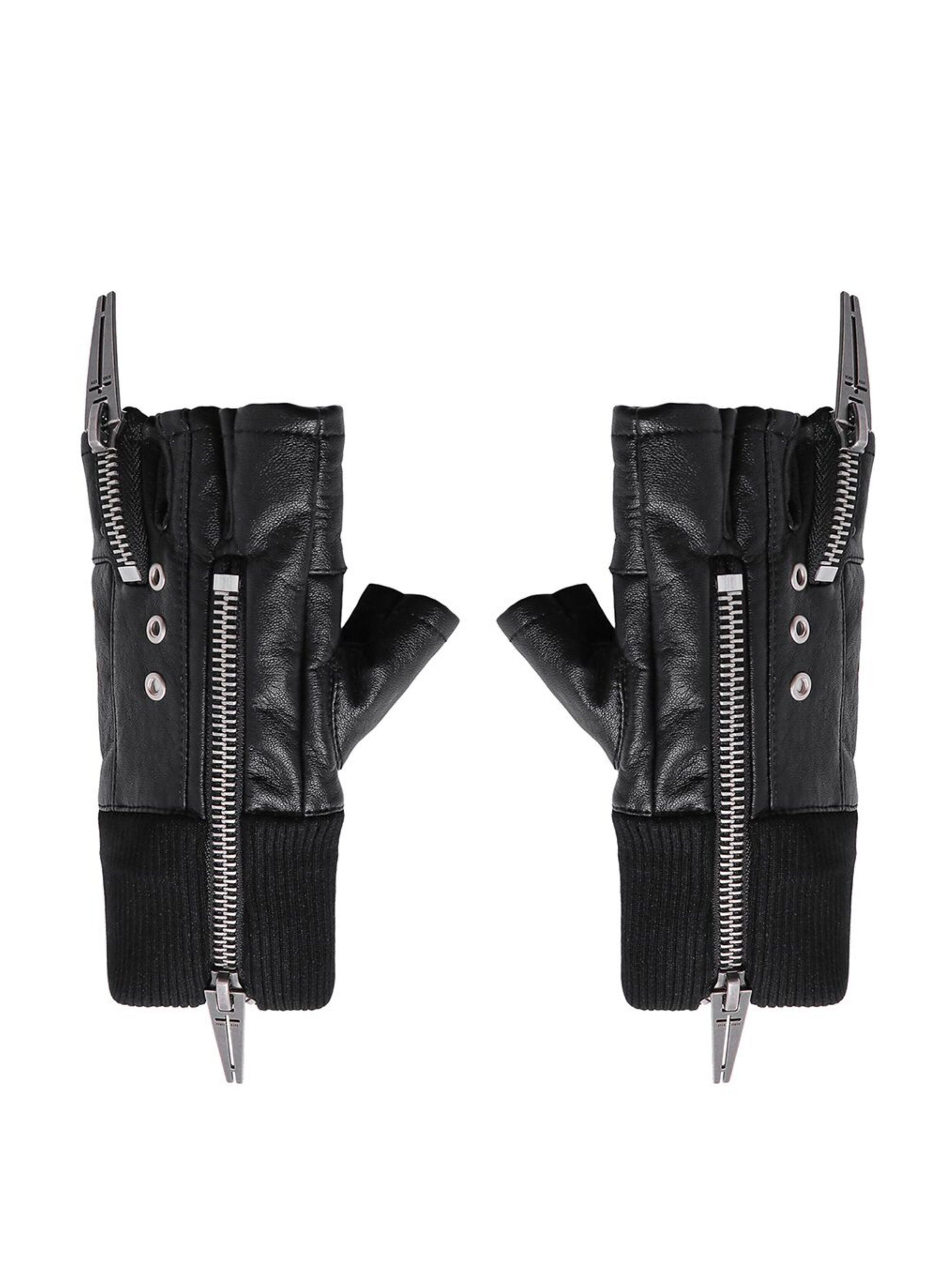 "WØR" double-zip gloves