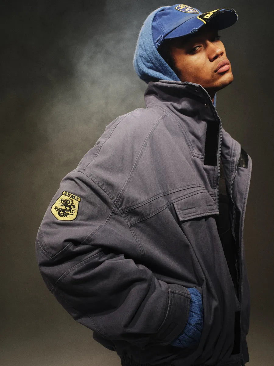Standing collar "Police uniform" jacket