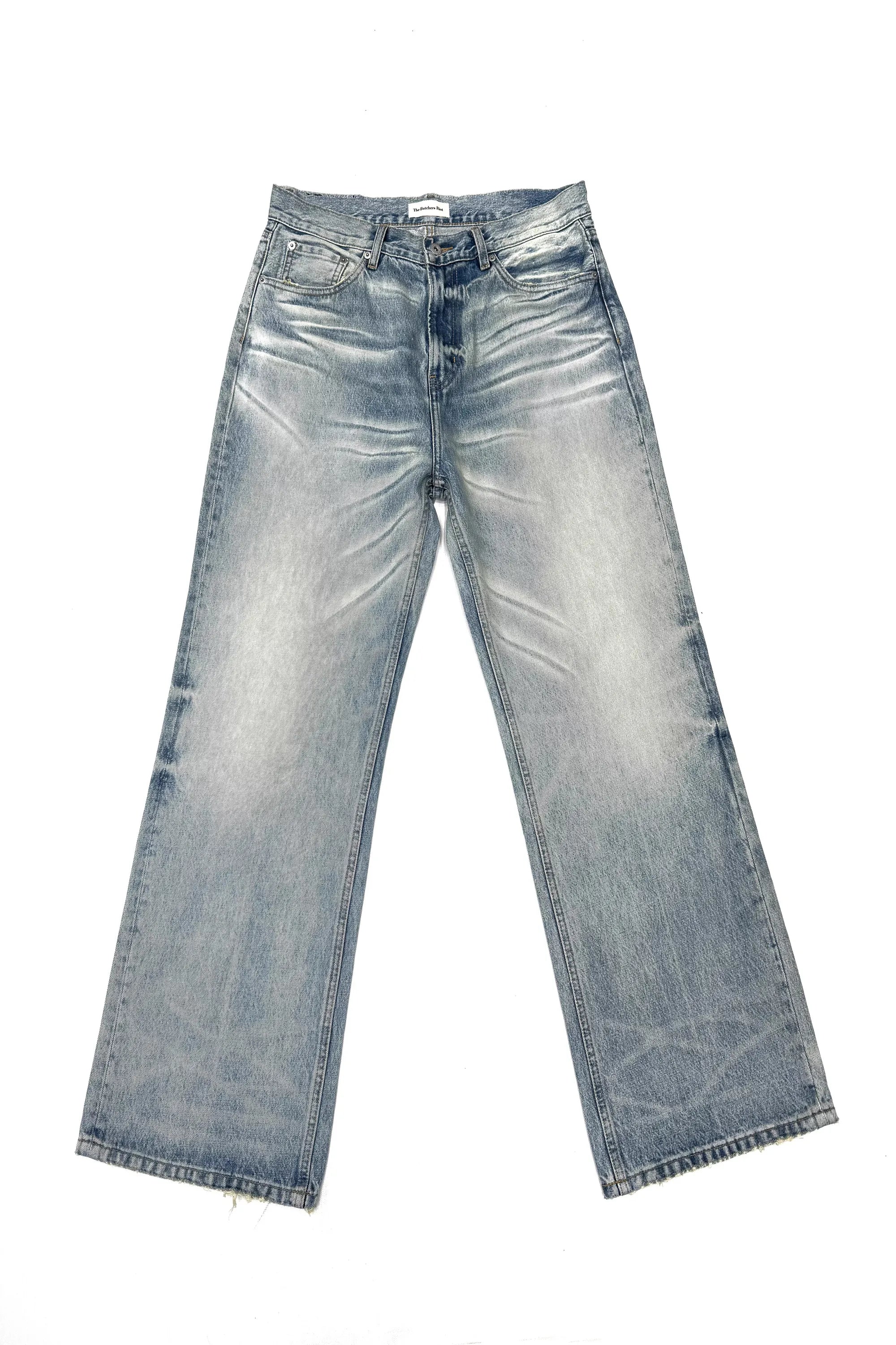 Cream Blue jeans