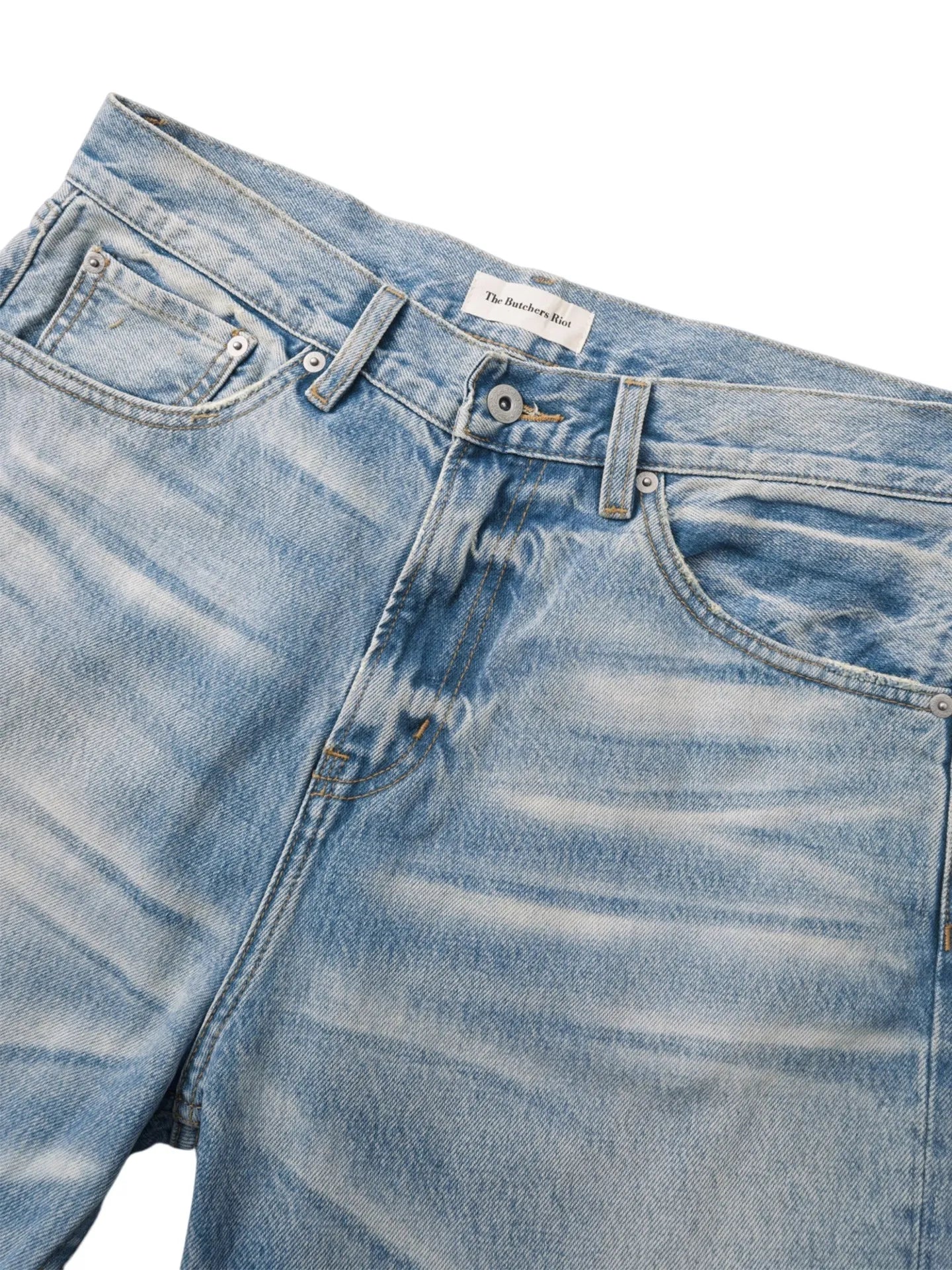 Cream Blue jeans