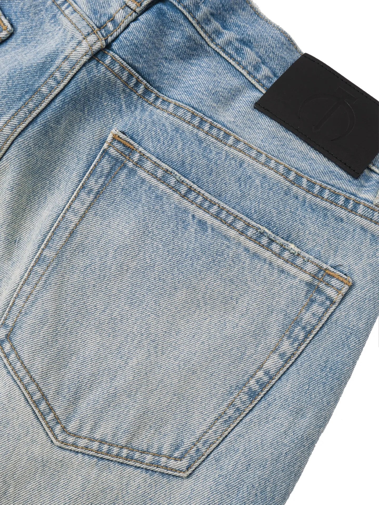 Cream Blue jeans