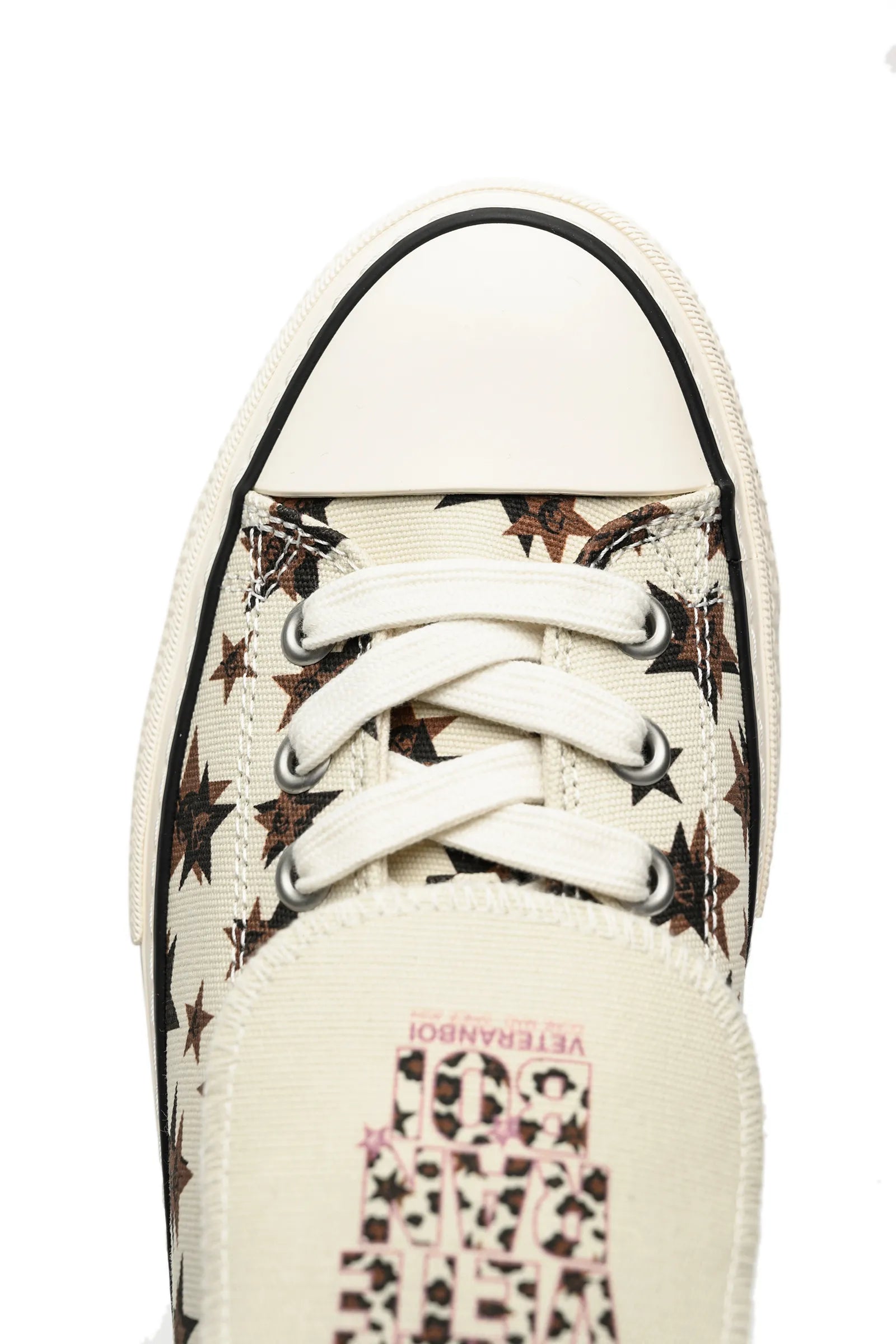 Leopard monogram sneakers