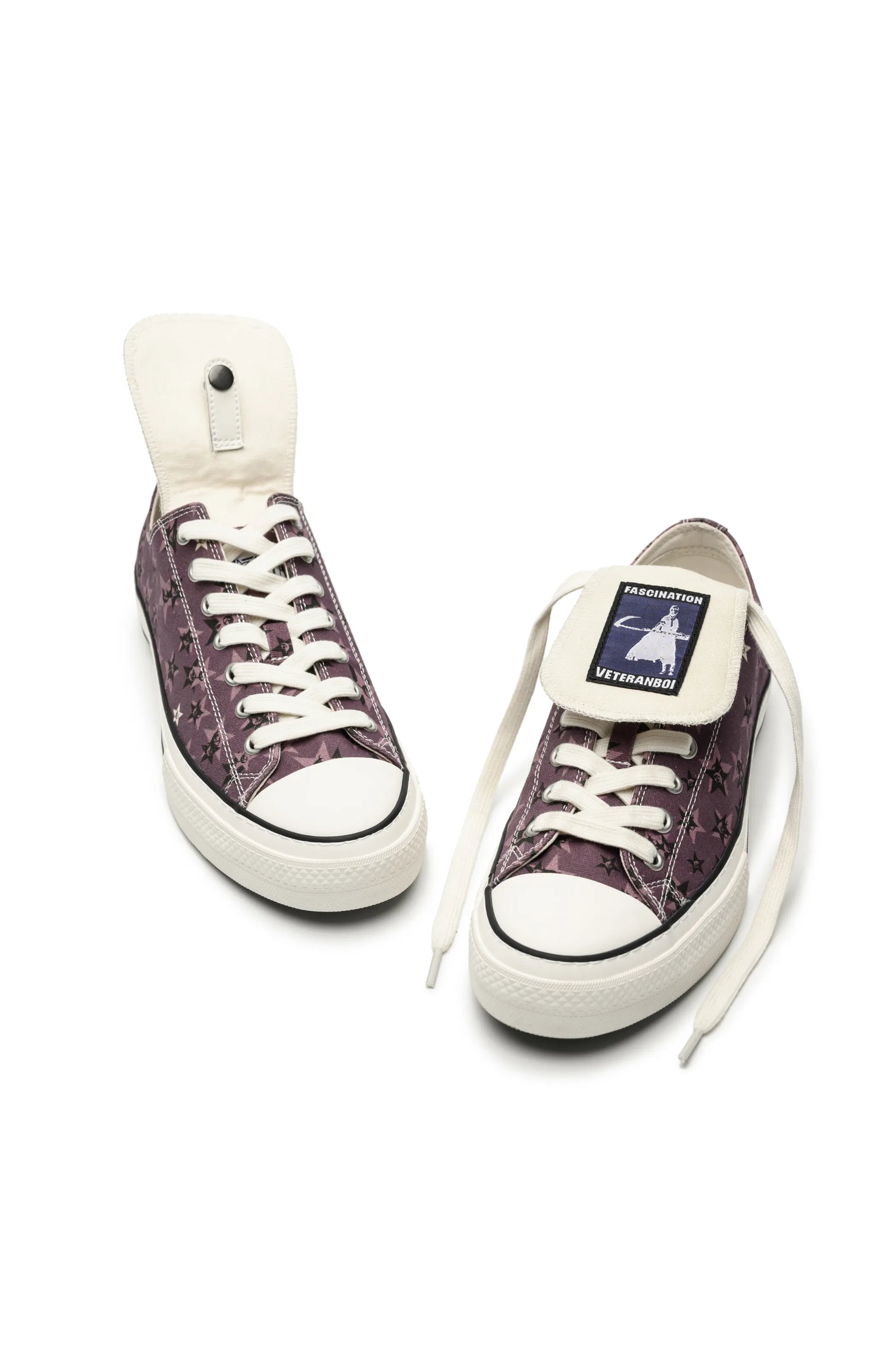 Leopard monogram sneakers