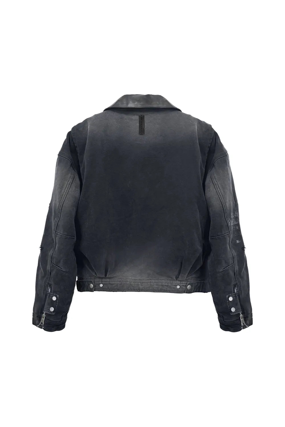 Deconstructed Detroit 16oz Leather Jacket