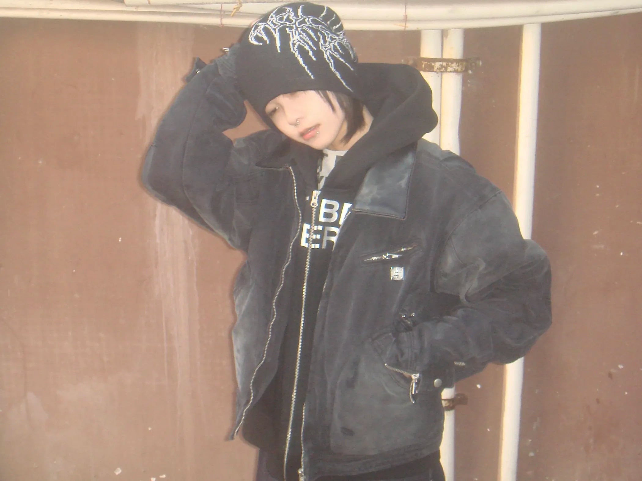 Deconstructed Detroit 16oz Leather Jacket