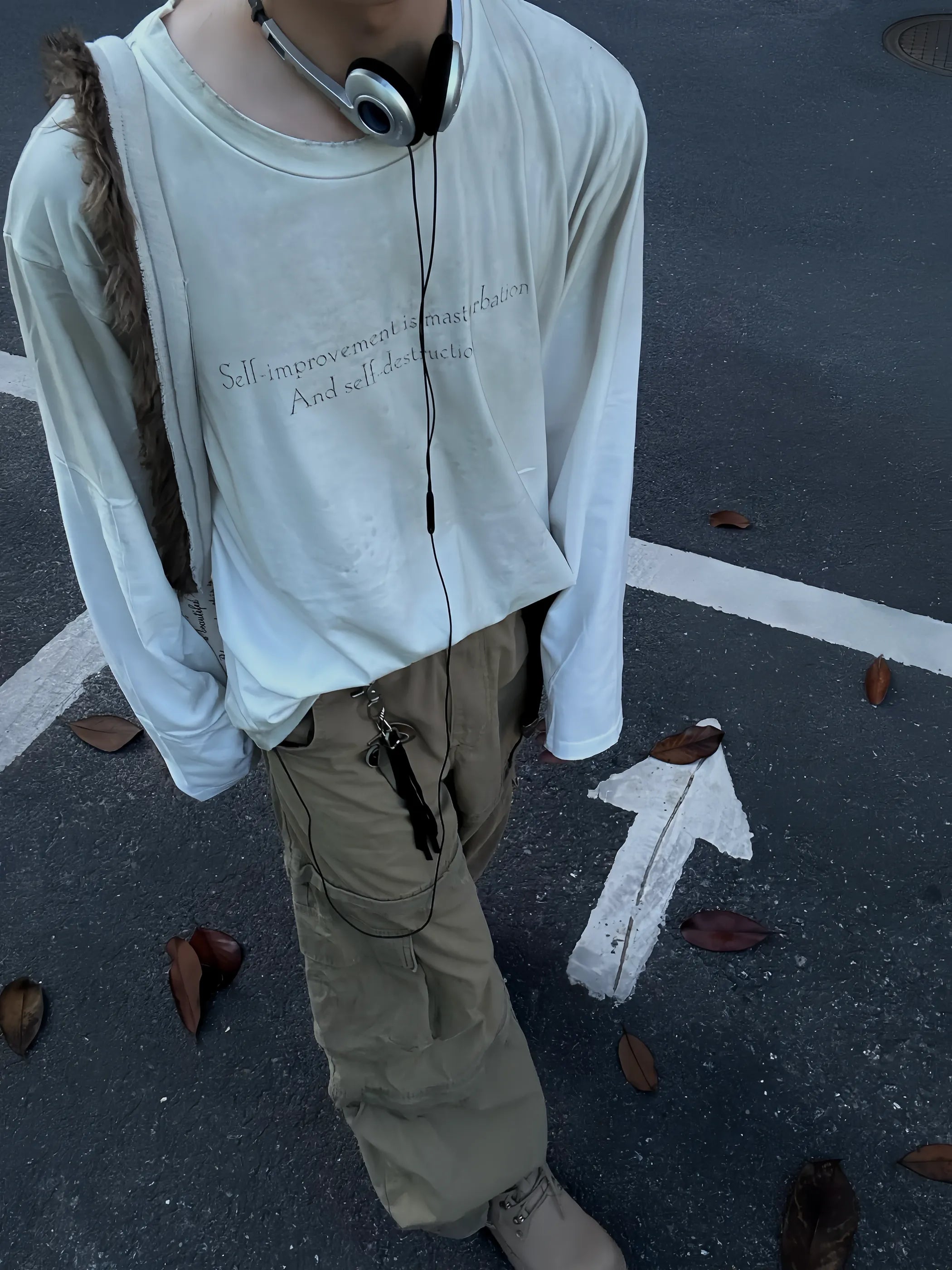 Fight Club Dirty Vintage Long Tee
