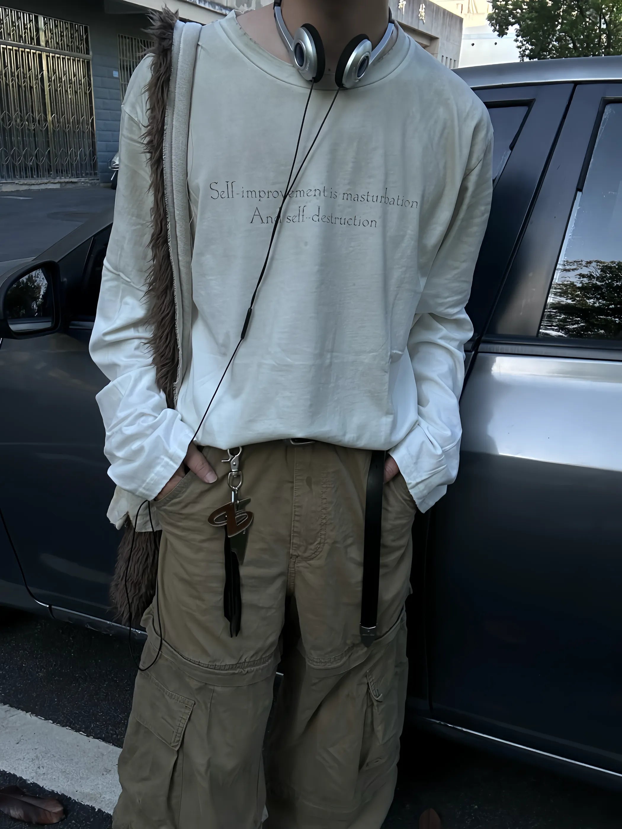 Fight Club Dirty Vintage Long Tee