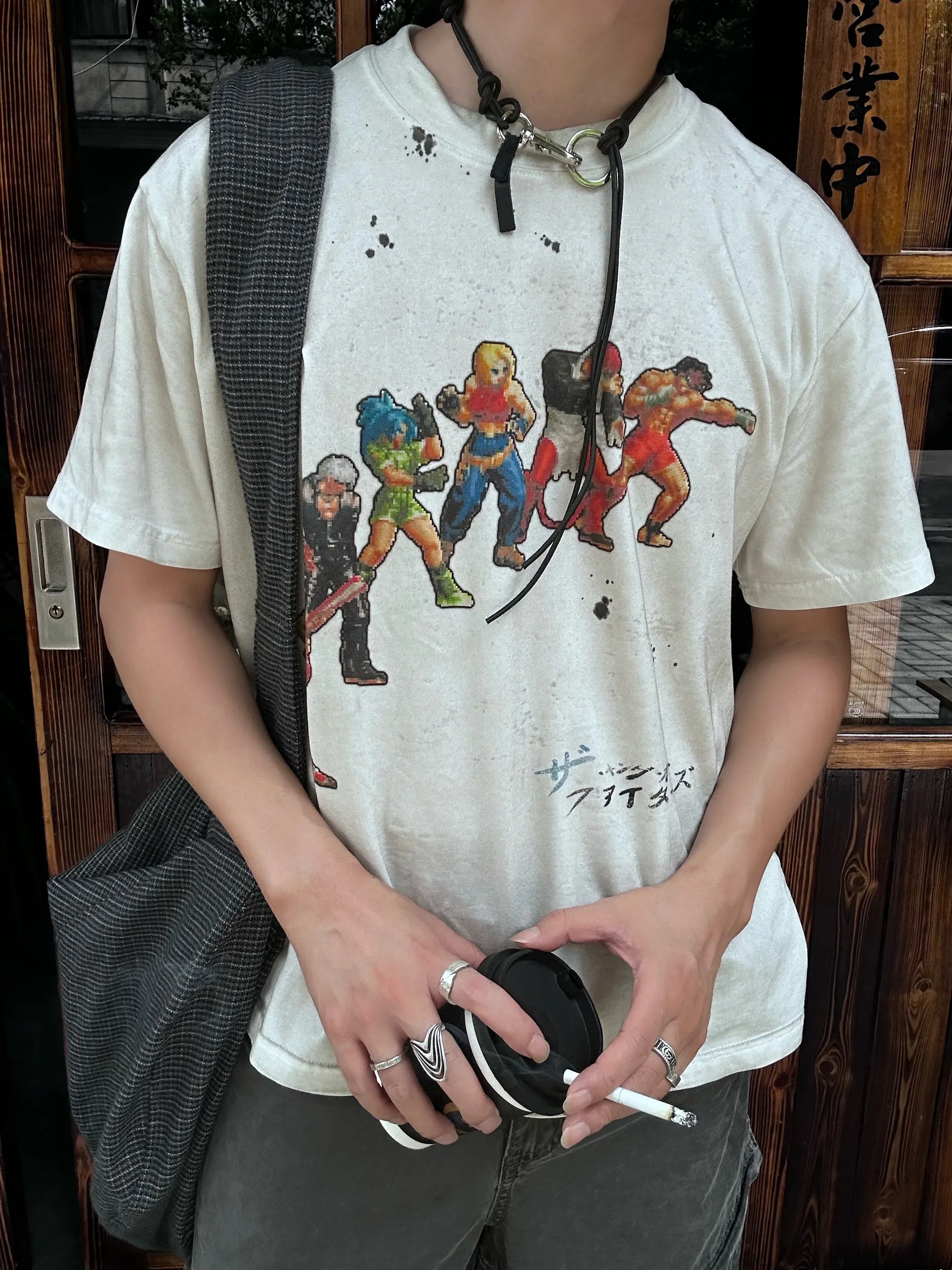 KOF Parody Vintage Washed Tee