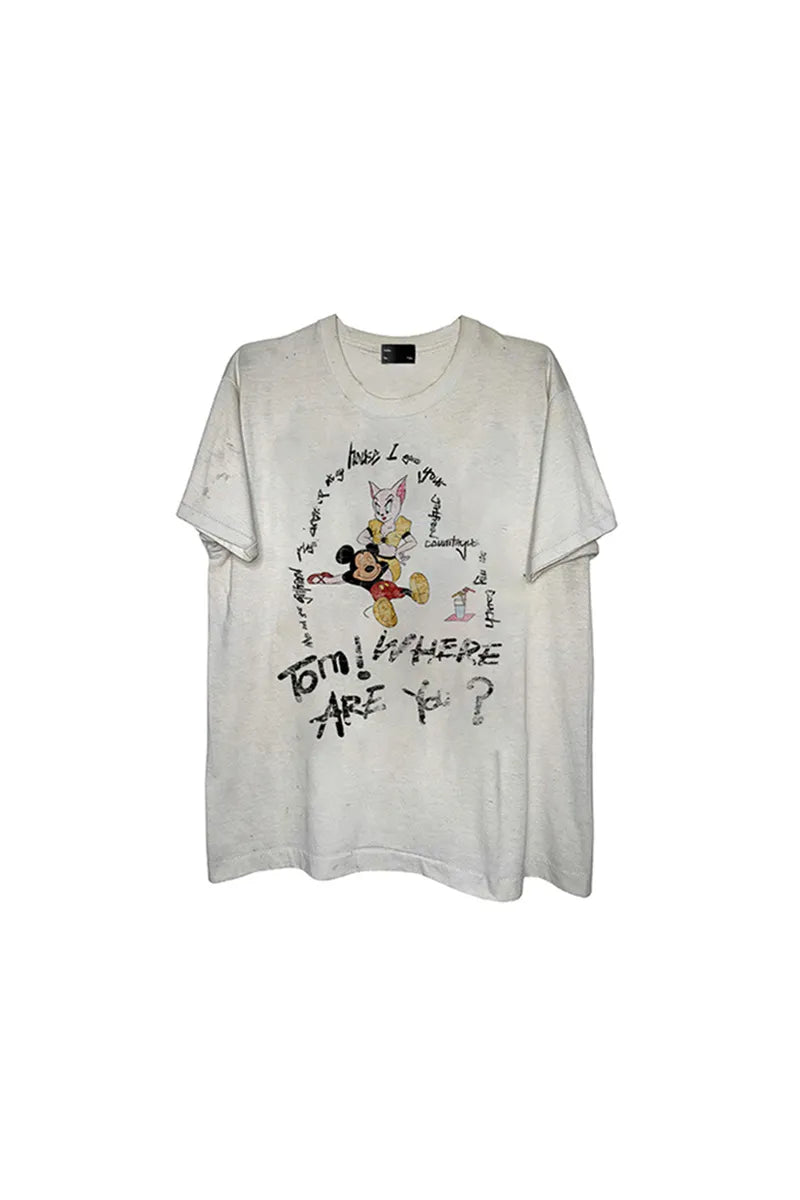 Mickey Parody NewVintage Washed Tee