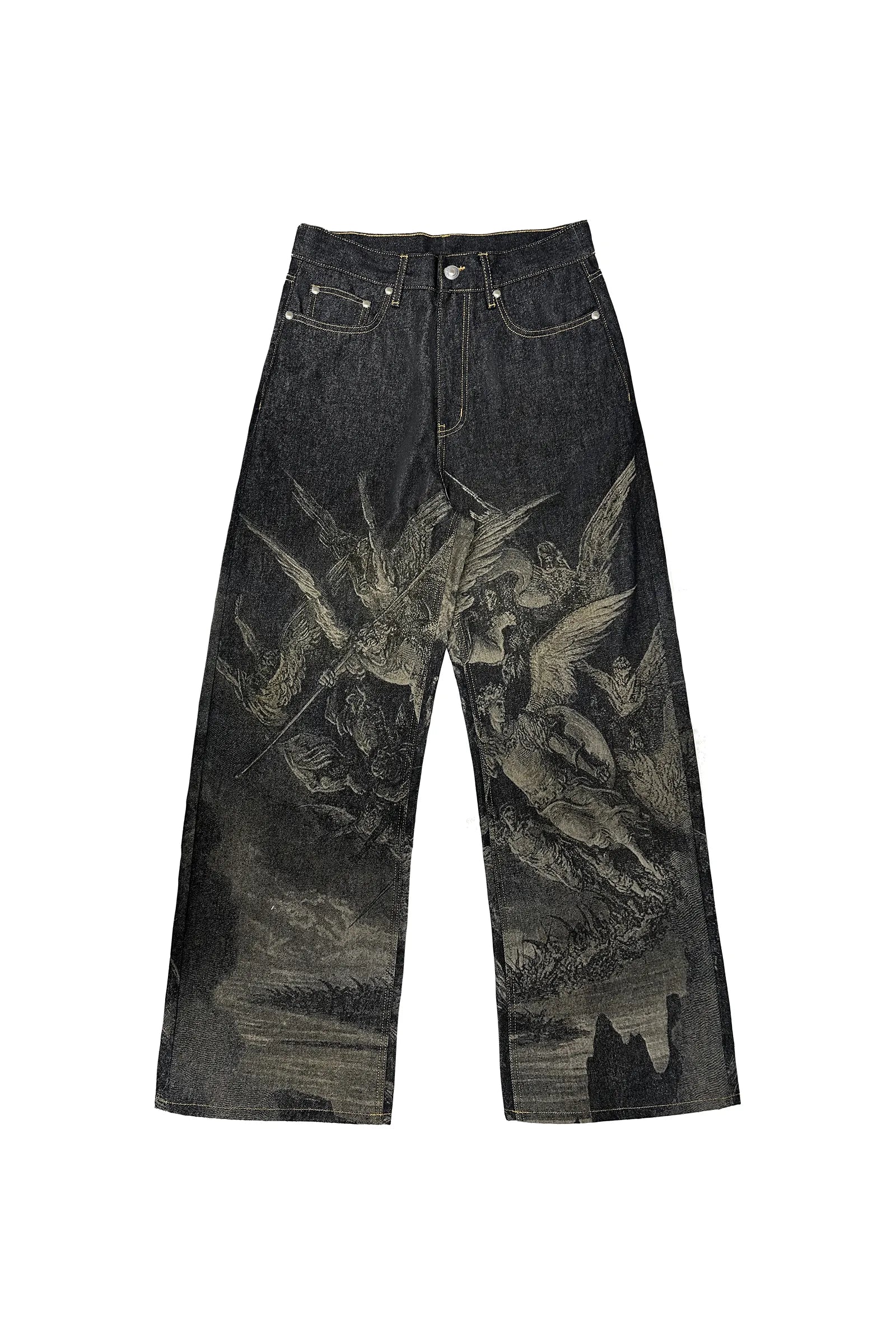 Paradise Lost Laser Baggy Jeans
