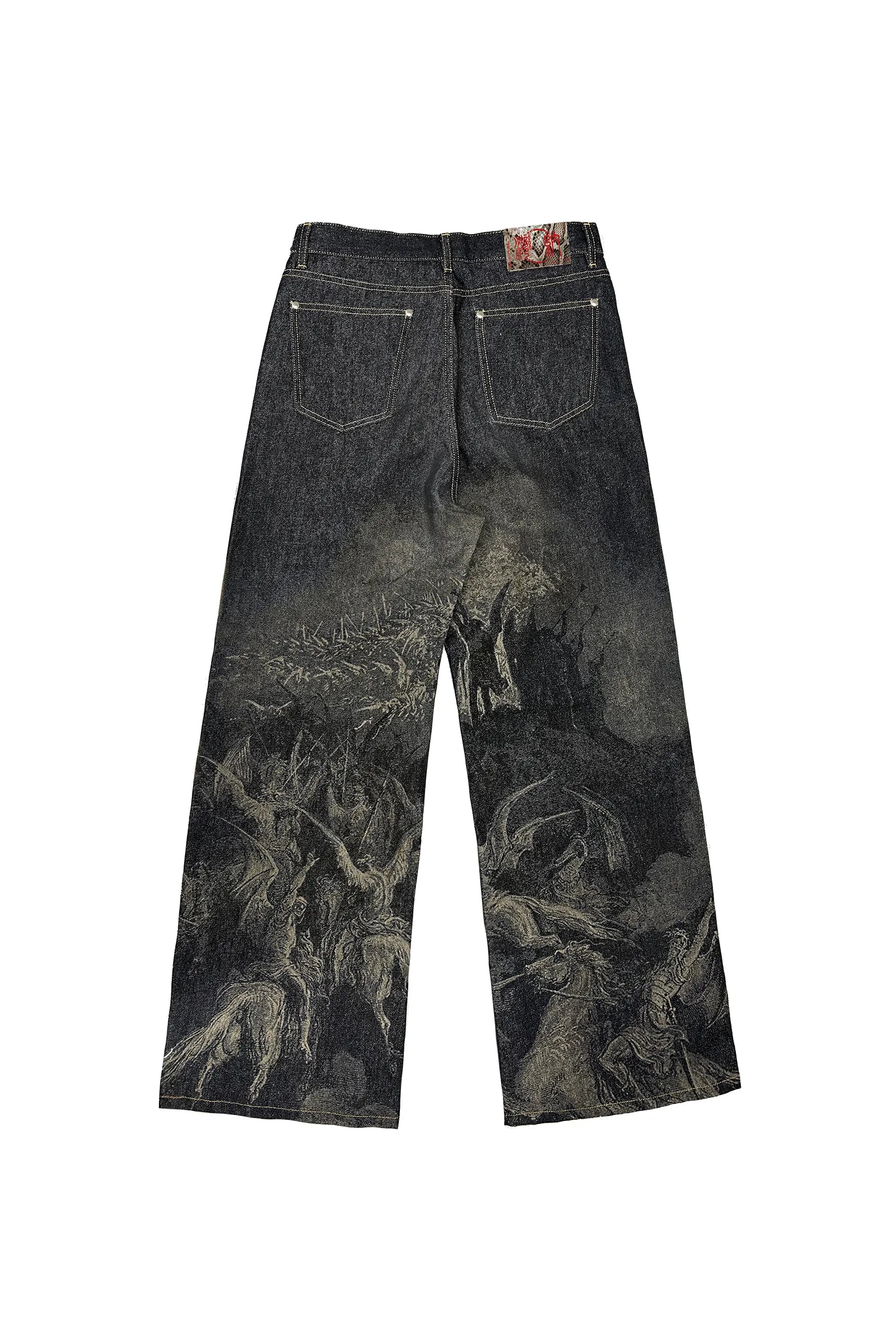 Paradise Lost Laser Baggy Jeans