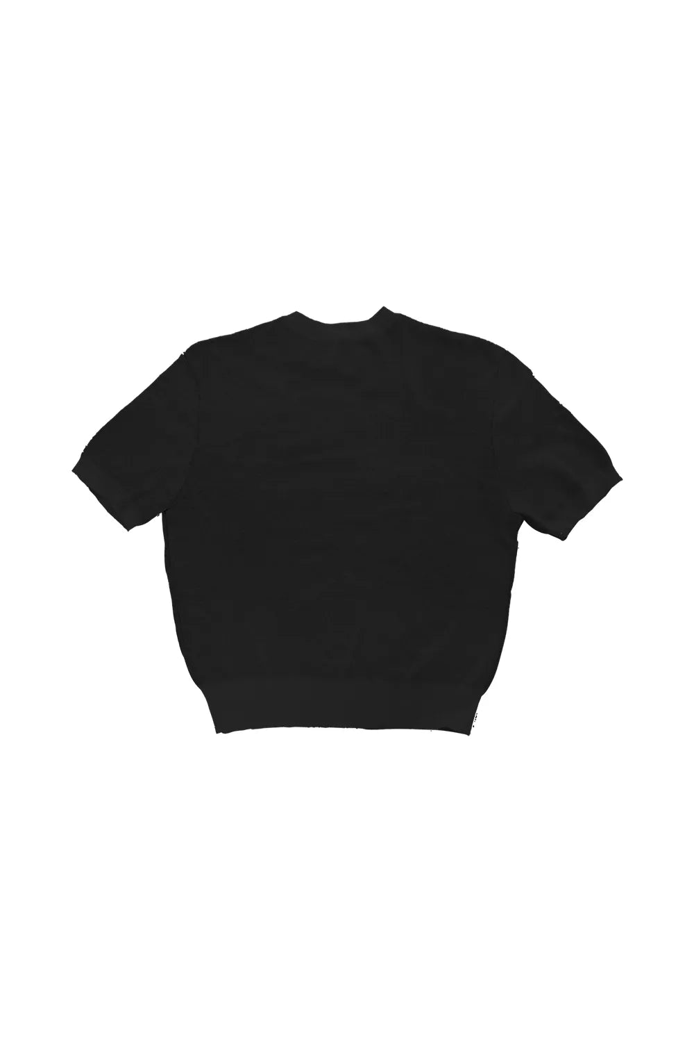Skull Silverware Jacquard Knit Tee